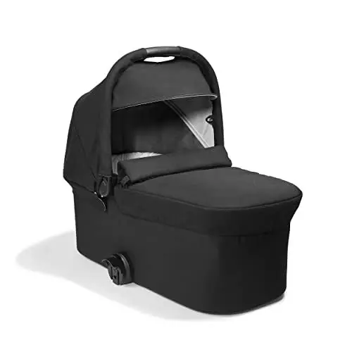 Produktbild: Baby Jogger faltbare Deluxe 2 Babywanne | für City Select 2 und Summit X3 Kinderwagen Buggy | Lunar Black Tencel