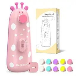 Produktbild: Baby Nagelfeile Elektrisch,Megainvo Baby Nagelscheren Nagelpflegeset Elektrische Nagelfeile Baby Erstausstattung Neugeborene Baby Nail Trimmer Elektrische Baby Nageltrimmer Maniküre Pediküre Set