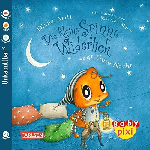 Produktbild: Baby Pixi (unkaputtbar) 119: Die kleine Spinne Widerlich sagt Gute Nacht: Ein Baby-Buch ab 12 Monaten (119)
