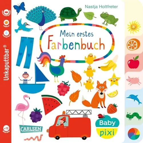 Produktbild: Baby Pixi (unkaputtbar) 79: Mein erstes Farbenbuch (79): wasserfest, schadstoffgeprüft, reißfest