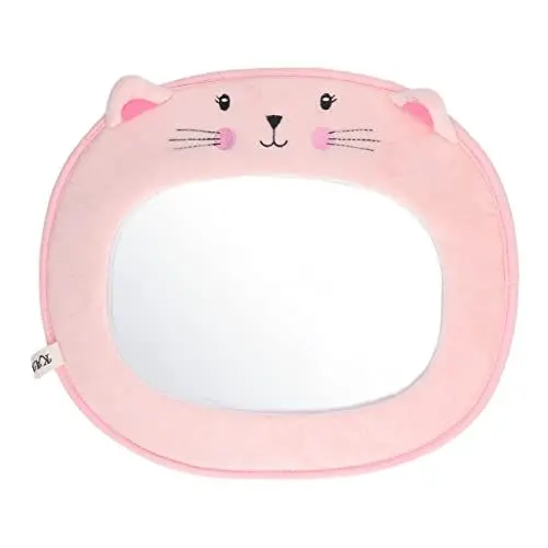 Produktbild: Baby Autospiegel Cartoon Design Baby Rücksitz Rückspiegel für nach Hinten Gerichtete Kleinkinder Spiegel(Katze)