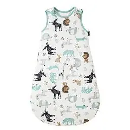 Produktbild: Baby Winter Schlafsack Kinderschlafsack 2.5 Tog Schlafsack aus Baumwolle Verschiedene Größen von der Geburt bis zum Alter von 18 Monaten Ganzjährig Schlafsack (Ponydeer, 0-6 Monate)