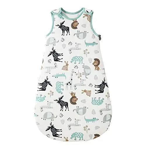 Produktbild: Baby Winter Schlafsack Kinderschlafsack 2.5 Tog Schlafsack aus Baumwolle Verschiedene Größen von der Geburt bis zum Alter von 18 Monaten Ganzjährig Schlafsack (Ponydeer, (12-18 Monate))