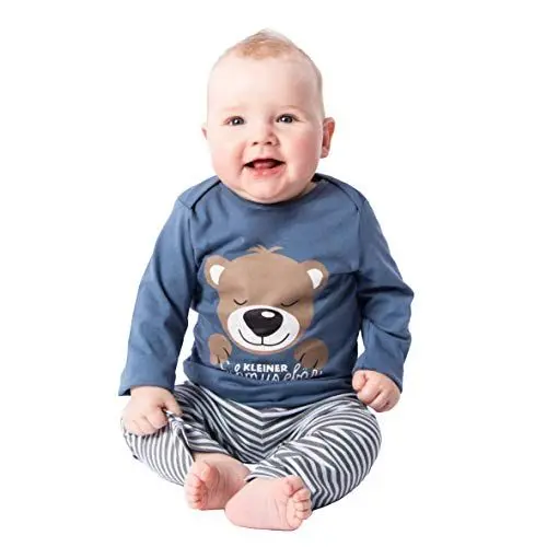 Produktbild: Baby - Jungen Schlafanzüge Kleiner Schmusebär, Blau, 86/92