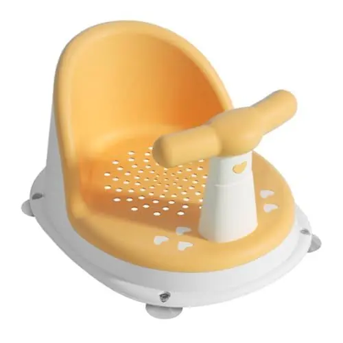 Produktbild: ibasenice Kinderbadesitz Badewanne für Neugeborene Baby Badender Rutschfester Sitz für Babybadewanne Ergonomisches Design für Bequemes