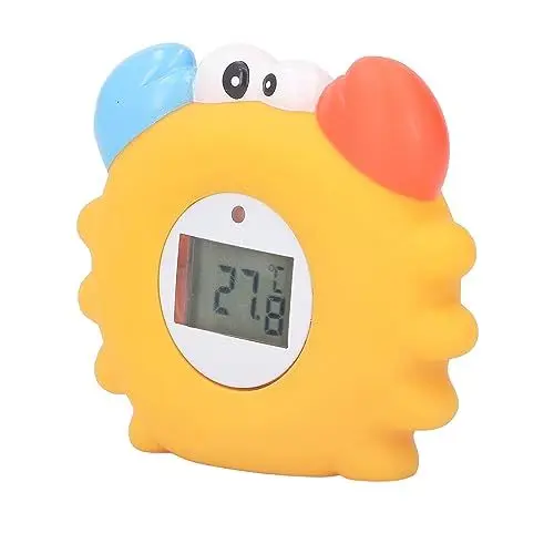 Produktbild: Baby-Badethermometer, Mehrzweck-Spaß-Cartoon-Tier, Hohe Genauigkeit, Intelligente Steuerung, 10 ℃ - 50 °C Babyparty-Thermometer
