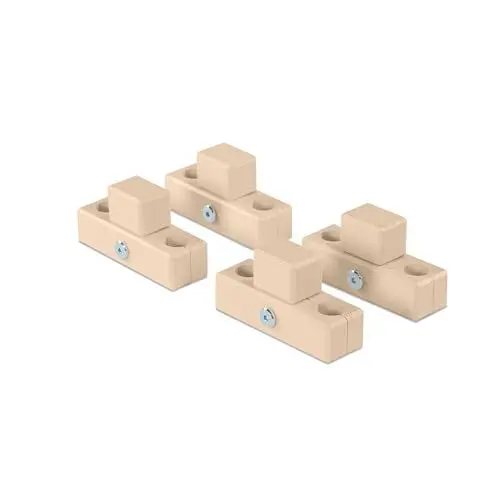 Produktbild: babybay Verbindungsbacken zum Laufstall passend für Modell Original, Midi, Maxi und Boxspring, beige lackiert