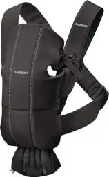 Produktbild: BabyBjörn Babytrage Mini, Baumwolle, Schwarz, 1 Stück (1er Pack)