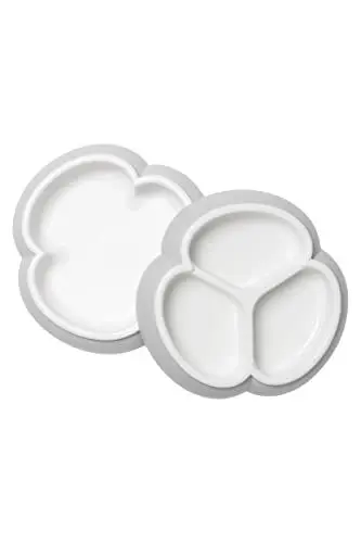 Produktbild: BabyBjörn Kinderteller-Set, 2er-Pack, Grau