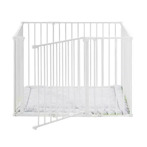 Produktbild: BabyDan Square Park a Kid/Laufgitter, Weiß: Teil der original dänischen Flex Serie - hergestellt in Dänemark und vom TÜV GS geprüft