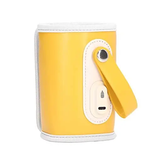 Produktbild: Babyflaschenwärmer Tragbarer USB-Flaschenwärmer mit Konstanter Temperatur für 240-ml-Flaschen