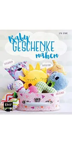 Produktbild: Babygeschenke nähen: Rasseltiere, Greiflinge und Spieluhren zum Kuscheln und Liebhaben
