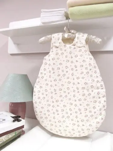 Produktbild: Baby-Joy Schlafsack Anna Winterschlafsack Jersey Babyschlafsack Sommer Winter AN1-68-01 Creme