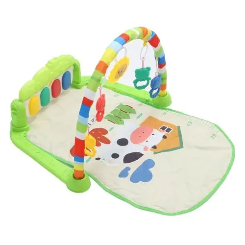 Produktbild: Baby-Kick-Klavier-Gymnastikmatte, Zusammenklappbare Baby-Aktivitäts-Gymnastikmatte, Kleinkind-Kick-Play-Klaviermatte mit Musik