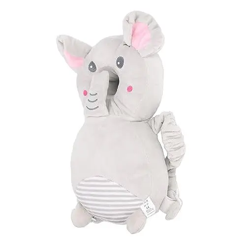Produktbild: Baby-Kopfschutz-, Gefüllter Baby-Kopfschutz- in Cartoon-Form Zum Laufen (Gray)
