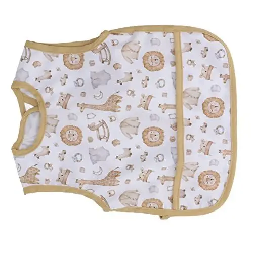 Produktbild: Babylätzchen, Wasserdicht, Taschendesign, Klettverschluss, Maschinenwaschbar, 35 X 30 Cm, Polyester-Babylätzchen (SMT079-EF545 M)