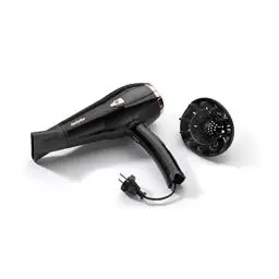 Produktbild: Babyliss Cordkeeper 2000 Ionic-Haartrockner D373E, einzigartige Kabeleinzugsfunktion Im Griff, 2000 Watt Schwarz