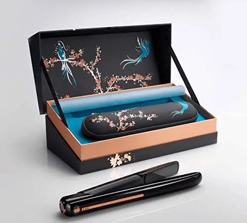 Produktbild: Babyliss 9000U Glätteisen kabellos, Haarglätter mit Akku -UVP199€- Keramikplatten für glattere Haare, 15 Sek. Schnellheizung, Haare glätten 200°C max, ohne Kabel, 500gr leicht