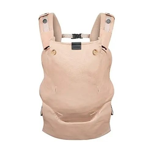 Produktbild: Babymoov Babytrage Moov & Boost Hazelnut beige - ergonomisch, für Babys und Kleinkinder, bis 20 kg