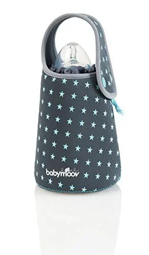 Produktbild: Babymoov Reise-Flaschenwärmer, Erwärmen von Babyflaschen ohne Strom, wiederaufladbar, Isolierende Hülle aus Neopren