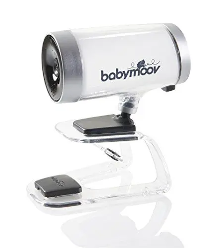 Produktbild: Babymoov Video-Babyphone Babycamera 0% Emission - strahlungsfrei im Kinderzimmer, unbegrenzte Reichweite, Steuerung über Smartphone/ Tablet-App