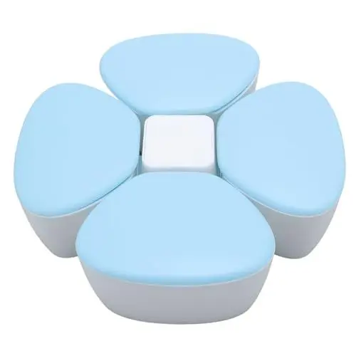 Produktbild: Baby-Nahrungsmittelbehälter Baby-Milchpulver-Spender Topf Tragbarer Snack-Behälter Baby-Milchpulver-Box (Blau)