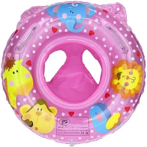 Produktbild: Baby-Schwimmring,Kinder Schwimmring Aufblasbarer,Kinder Schwimmhilfen mit Schwimmsitz PVC für Kleinkind 6 Monate bis 48 Monaten(Rosa)