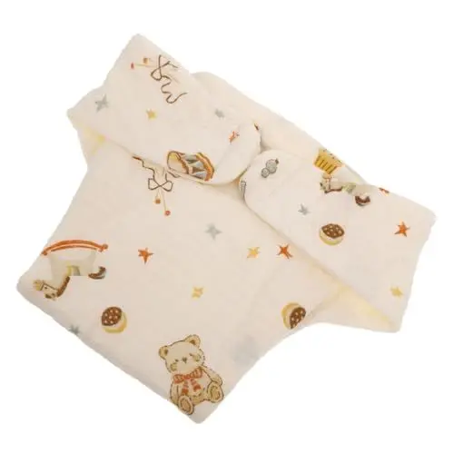 Produktbild: Babywindel Aus Reiner Baumwolle Wiederverwendbare Windeln Für Babys Baumwollwindeln Stoffwindeln Wiederverwendbare Babywindel Babywindelhose Weiß Reine Baumwolle ifundom