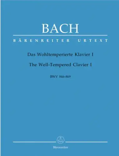 Produktbild: Bach : Das Wohltemperierte Klavier I, BWV 846-869. The Well-Tempered Clavier I, BWV 846 - 869: Urtext