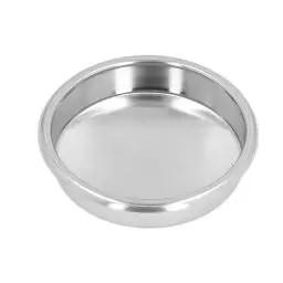 Produktbild: Backflush Blind Filter Korb 58mm, RückspüLeinsatz Aus Edelstahl Blindsieb Für Halbautomatische Kaffeemaschine, Einweihungsgeschenk