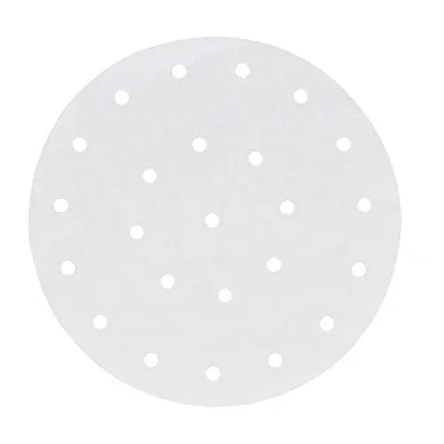 Produktbild: Backpapier, 100PCS Antihaftöl Absorbierendes Papier Rundes Grillpapier für Friteuse Frittierpfanne Dampfgarer Backöl Papier für Fritteuse Kochen Backen(21.5cm)