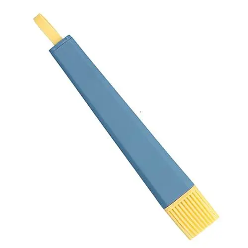 Produktbild: Backpinsel, 446 °F, Backpinsel aus Lebensmittelechtem Silikon, Backpinsel mit Nahtlosem Design, Silikonpinsel Zum Kochen für Fleisch, Kuchen und Desserts (Navy blau)