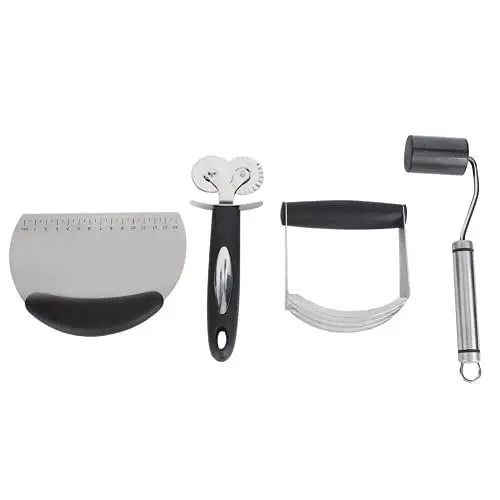 Produktbild: Backset, DIY Backwerkzeug Pizzaradschneider, für Küche Backen Zuhause