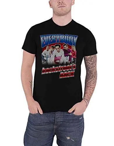 Produktbild: Backstreet Boys T Shirt Everybody Retro Band Logo Nue offiziell Herren Schwarz L