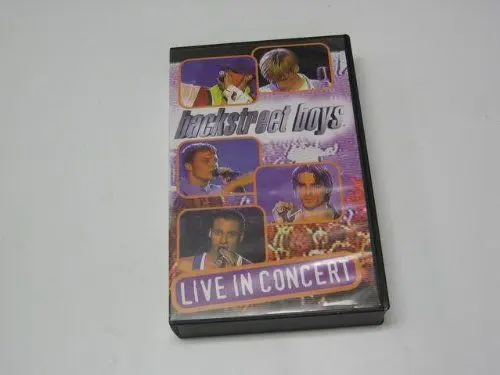 Produktbild: Backstreet Boys - Live in Concert (VHS)