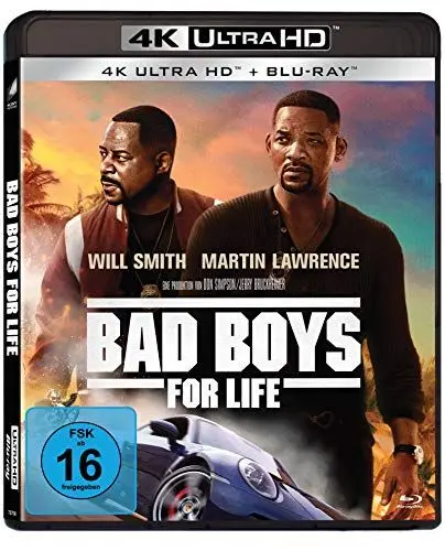 Produktbild: Bad Boys for Life (4K-UHD+Blu-ray)