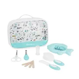 Produktbild: Badabulle Baby Splash Pflegeset, 7-teilig, mit extraviel Platz für weitere Pflegeartikel, transparent