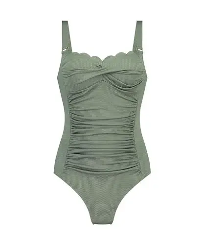 Produktbild: Badeanzug Shaping Scallop - Hedge Green - 40