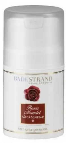 Produktbild: Badestrand Rosenmandel-Nachtcreme 50 ml