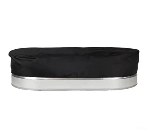 Produktbild: Badewannen-Abdeckung, ovale Whirlpool-Abdeckung, verhindert Schmutz, wasserdicht, für Wellness-Tank, Pool-Schutzabdeckungen für den Außenbereich, Badewanne, Schwimmbad (1,2 m)