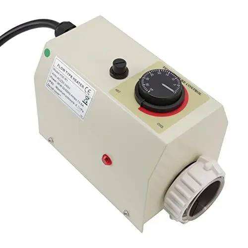 Produktbild: Badewannen-Thermostatheizung, Elektrische Poolheizung, Weniger Leckage, Wechselstrom 220–240 V, 3 KW, für Heiße und Kalte Wannen