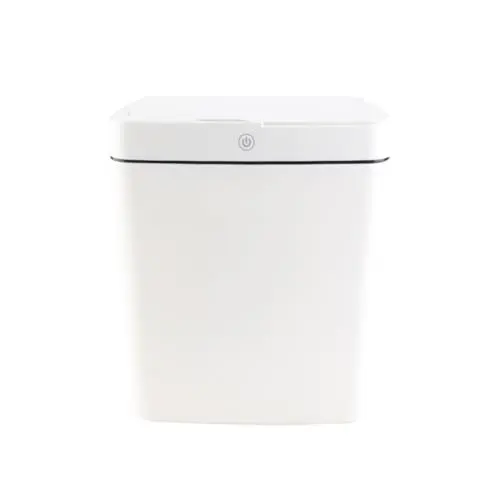 Produktbild: Badezimmer-Mülleimer, automatischer Sensor, schnelle Verpackung, 15 l, großes Fassungsvermögen, schmaler Mülleimer für Küche, Schlafzimmer, Badezimmer