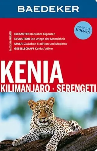 Produktbild: Baedeker Reiseführer Kenia, Kilimanjaro, Serengeti: mit GROSSER REISEKARTE