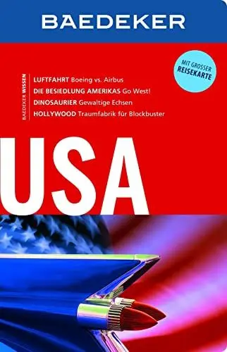 Produktbild: Baedeker Reiseführer USA: mit GROSSER REISEKARTE