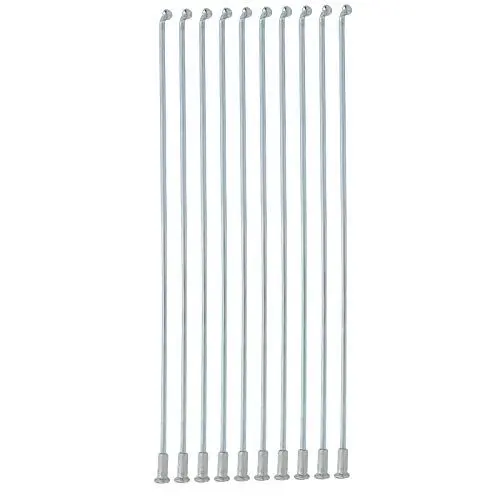 Produktbild: RiToEasysports 10-teilige Fahrradspeichen 13G 2,2 mm Edelstahl-Fahrradspeichen für Dreiradfahrräder mit Nippeln (Silber)(220MM)