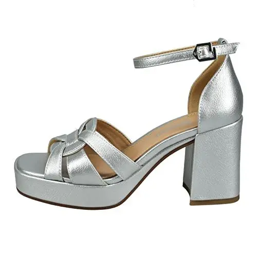 Produktbild: TT.BAGATT Damen D11-AEH70 Pumps, Silber, 41 EU