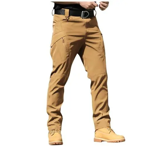 Produktbild: Baggy Cargo Hose Freizeithose Herren Arbeit Hosen Herren Herren Chino Hose Taktische Hose Herren Taktische Hose Jogginghosen für Herren Arbeitshosen männer Stretch Bundeswehr