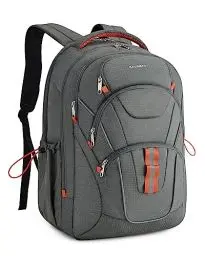 Produktbild: bagsmart Rucksack Herren, Groß Laptop Rucksack 17 Zoll Schulrucksack Reiserucksack Anti Diebstahl Laptoptasche, Bordgepäck Kabinenrucksack für Reise Weekender Trip