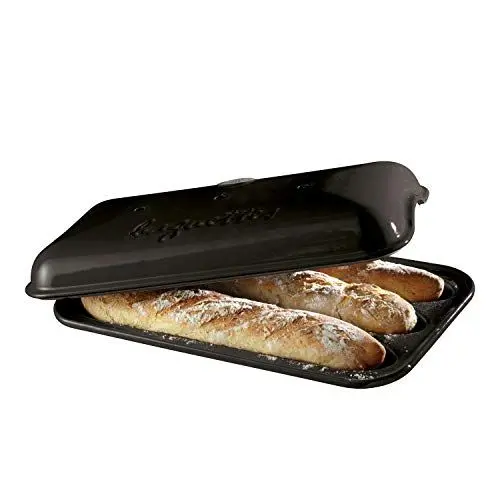 Produktbild: Baguettesvorm E-box 390x240mm Interhal 9506-79 Fusain