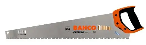 Produktbild: Bahco PC-24-PLS BHPC-24-PLS-A Gipsplattensäge Profcut mit 2K Handgriff Blattlänge 600 mm